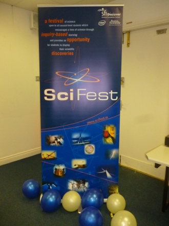 Scifest@Stratford: TY Scratch Programming projects Photo: Ms. O'Kelly
