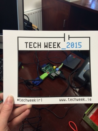 Tech Week 2015 - Raspberry Pi Photo: Ms. McCarthy
