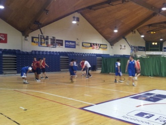 U19 Boys Basketball versus St. Brendan's and Synge St. Photo: Ms. Finnegan
