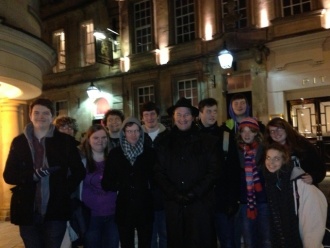 Ghost Walk around Bath. Photo: Ms. Donohoe 
