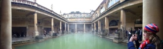 The Roman Baths. Photo: Amy Bennett 
