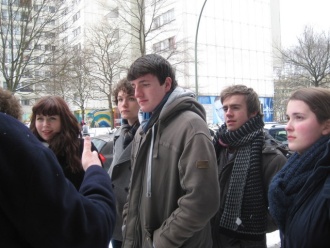 History Trip to Berlin. Photo: Ms. Kenny 
