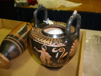 Roman and Greek Artefacts in Stratford Photo: Alice Quinn-Banville
