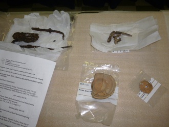 Roman and Greek Artefacts in Stratford Photo: Alice Quinn-Banville
