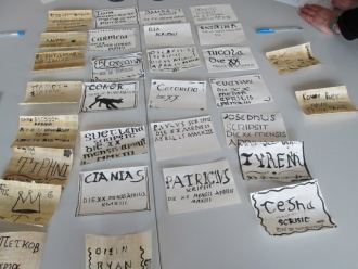 Classical Studies workshop, TCD Photo: Ms. Donohoe
