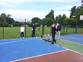 DCU 1st Year Fitness Tests Photo: Ms. Finnegan
