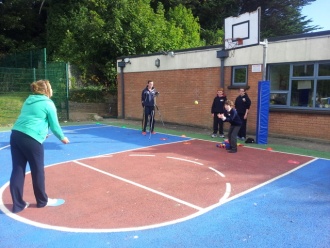 DCU 1st Year Fitness Tests Photo: Ms. Finnegan

