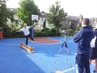 DCU 1st Year Fitness Tests Photo: Ms. Finnegan
