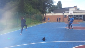 3rd Years undertaking DCU fitness tests for research purposes Photo: Ms. Finnegan
