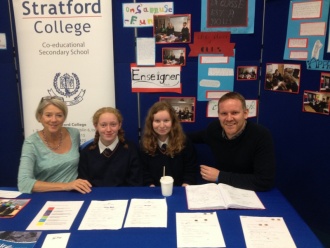 Stratford College French classes showcased at FÉILTE 2016 Photo: Ms Donohoe
