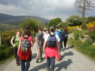 Gaisce Walk, May 2012 Ms.Finnegan
