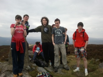 Gaisce Walk, May 2012 Ms.Finnegan
