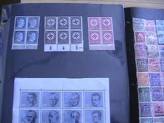 German stamps dating from the 1930s Photo: Ms. O'Kelly
