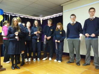 TY Graduation and Sports Assembly, May 2013. Photo: Ms. O'Kelly 
