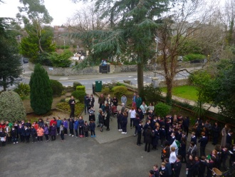 Proclamation Day, 15th March 2016. Photo: M. Crossan, 6th Year 

