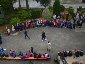Proclamation Day, 15th March 2016. Photo: M. Crossan, 6th Year 
