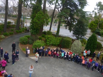 Proclamation Day, 15th March 2016. Photo: M. Crossan, 6th Year 

