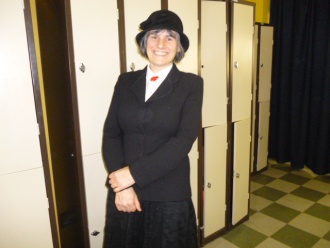 Dressed as a favourite book character for Purim, 2013. Photo: Ms. O'Kelly 
