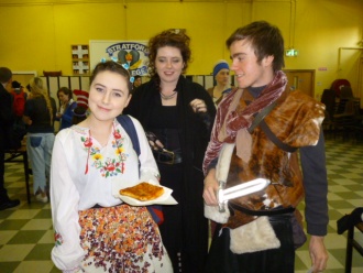 Dressed as a favourite book character for Purim, 2013. Photo: Ms. O'Kelly 
