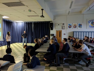STEM Futures talk, December 2016 Photo: Ms. O'Sullivan
