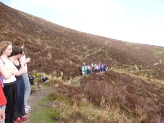 School Walk, 7th May 2013. Photo: Picabia Lahart 
