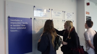 TYs also visit the Science Gallery, April 2017 Photo: Ms. Finnegan
