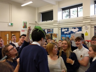 Science Week 2016 - Reptiles in the Hall! Photo: Mr. Fennell 
