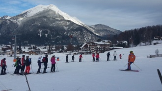 Skiing in Austria Photo: Ms. Finnegan
