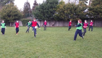 Seachtain na Gaeilge 2015: GAA Football Tournament Photo: Ms. Finnegan
