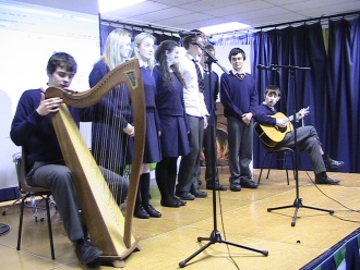 Seachtain na Gaeilge concert 2013. Photo: Ms. O'Kelly 
