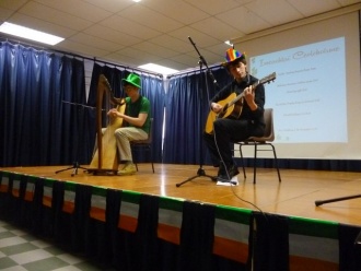 Seachtain na Gaeilge 2015: Concert. Photo: Kate Dempsey, 5th Year 
