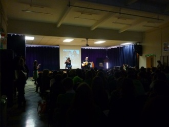 Seachtain na Gaeilge 2015: Concert. Photo: Kate Dempsey, 5th Year 
