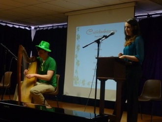 Seachtain na Gaeilge 2015: Concert. Photo: Kate Dempsey, 5th Year 
