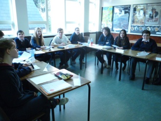 Student Council training course Photo: Ms. O'Kelly
