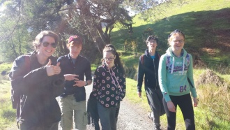 Two-day hike for An Gaisce Award, May 2017 Photo: Ms. Finnegan

