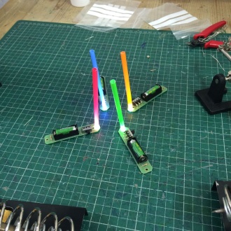 Making LED torches in MakeShop, April 2017 Photo: Ms. Finnegan
