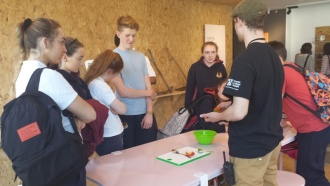 TY students make an LED Torch at a Makeshop workshop Photo: Ms Finnegan
 TY students make an LED Torch at a Makeshop workshop Photo: Ms Finnegan