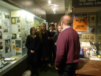 TY visit to The Dublin Jewish Museum Photo: Ms. Donohoe
