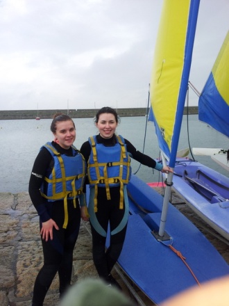 Learning to sail Photo: Ms. Finnegan
