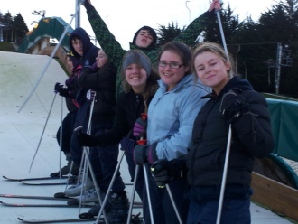 Learning to ski at Kilternan Ms. Finnegan
