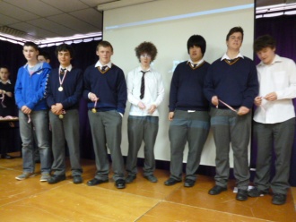 TY Graduation and Sports Assembly, May 2013. Photo: Ms. O'Kelly 
