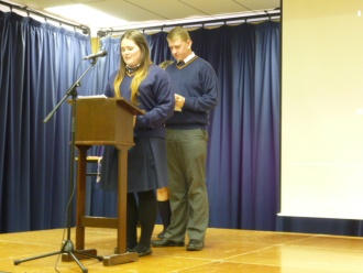 TY Graduation and Sports Assembly, May 2013. Photo: Ms. O'Kelly 

