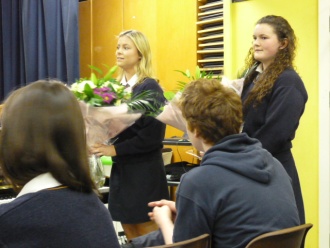 TY Graduation and Sports Assembly, May 2013. Photo: Ms. O'Kelly 
