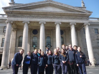 Classics/Art Tour of Dublin city centre Photo: Ms. Donohoe
