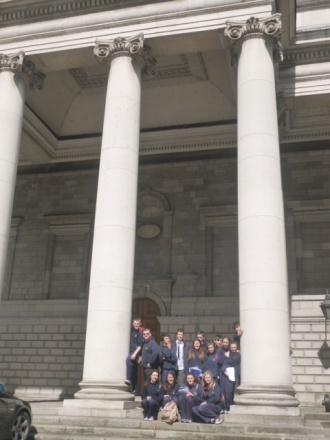 Classics/Art Tour of Dublin city centre Photo: Ms. Donohoe
