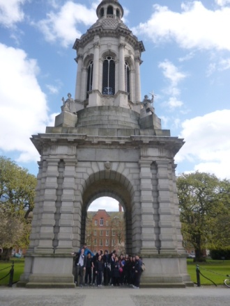Classics/Art Tour of Dublin city centre Photo: Ms. Donohoe
