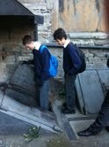 TY Archaeology workshops Aisling Collins
