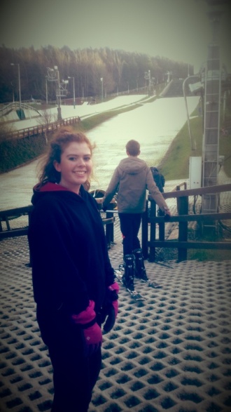 TY students at Kilternan dry slope Photo: Ms Finnegan
