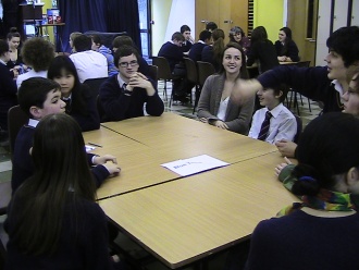 LCVP Table Quiz 2012. Photo: Ms. O'Kelly 
