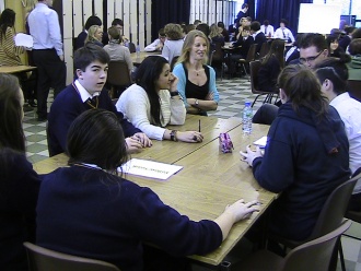 LCVP Table Quiz 2012. Photo: Ms. O'Kelly 
